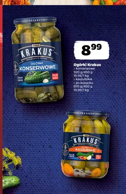 Ogórki po kozacku Krakus promocja w Netto