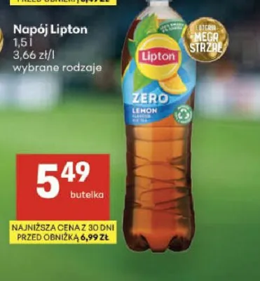 Napój Lipton Ice Tea promocja w Delikatesy Centrum