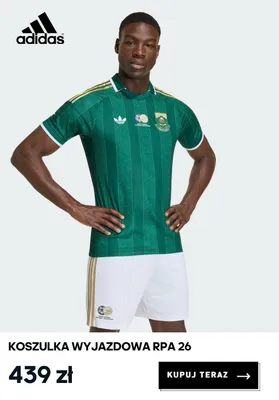 Koszulka wyjazdowa RPA 26 Adidas promocja w Strefa Mundial