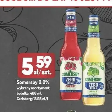 Piwo bezalkoholowe Somersby Sugar Apple promocja w Avita