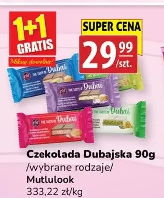 Czekolada Dubajska Mutlulook 90g promocja w API Market