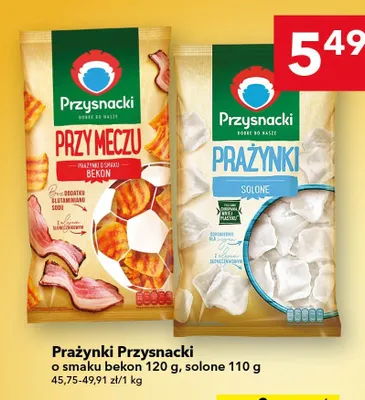 Prażynki Przysnacki promocja w LEWIATAN