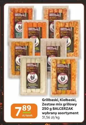 Kiełbaski grillowe Balcerzak promocja w Gama