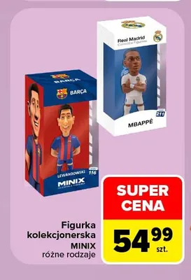 Figurka kolekcjonerska Minix promocja w Carrefour