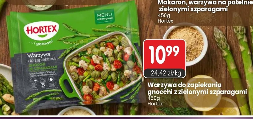 Warzywa do zapiekania gnocchi z zielonymi szparagami Hortex promocja w Market Point