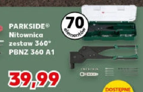 Nitownica zestaw 360° PBNZ 360 A1 promocja w Kaufland