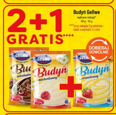 Budyń waniliowy Gellwe promocja w POLOmarket