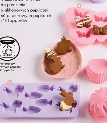 Silikonowa foremka do czekoladek promocja w Biedronka