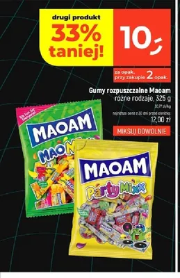 Gumy rozpuszczalne Maoam promocja w Dealz
