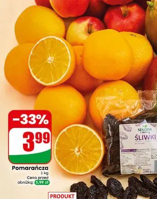 Pomarańcze promocja w Dino