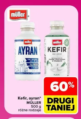 Kefir Müller promocja w Carrefour