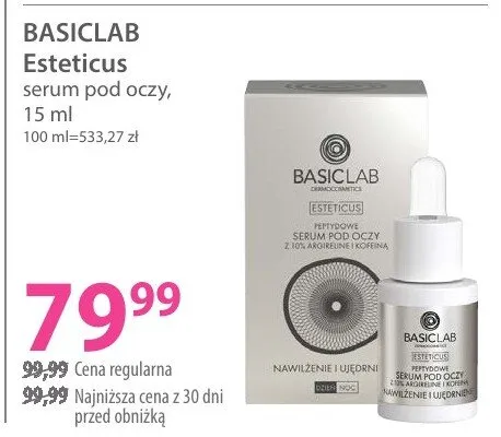 Serum pod oczy promocja w Hebe