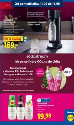 Koncentrat do saturatora SodaStream Pepsi cherry zero cukru promocja w Lidl