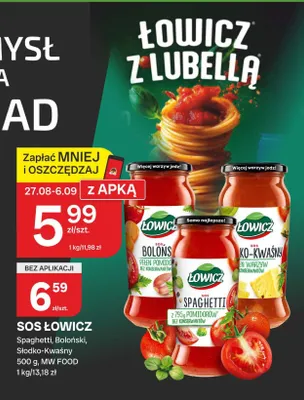 Sos słodko-kwaśny Łowicz promocja w Chorten