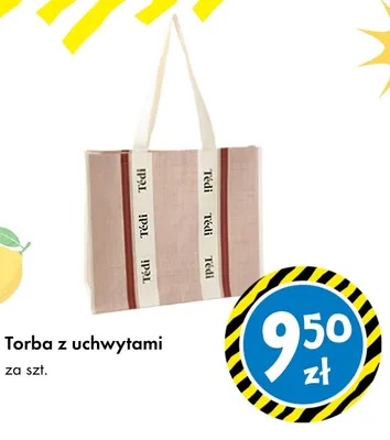 Torba z uchwytami TEDi promocja w Tedi