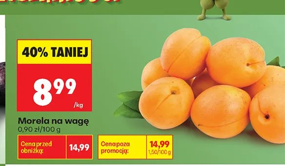 Morela na wagę promocja w Biedronka