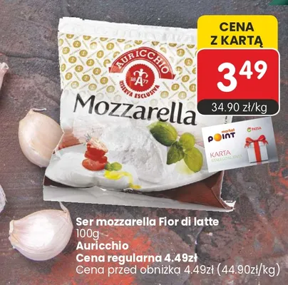 Ser mozzarella Fior di latte Auricchio promocja w Market Point