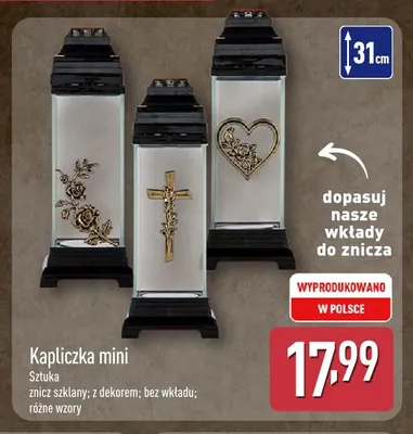 Kapliczka mini promocja w Aldi
