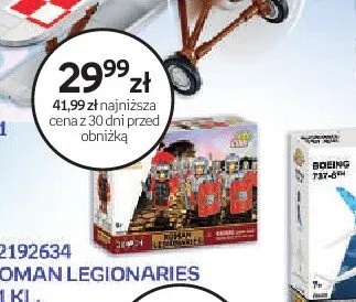 Klocki konstrukcyjne COBI Roman Legionaries 41 kl. promocja w Dzień Dziecka