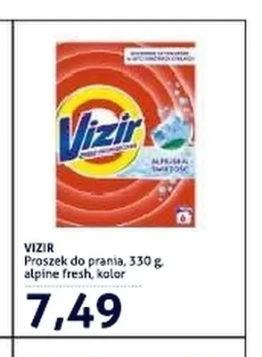 Proszek do prania Vizir alpine fresh promocja w Blue Stop