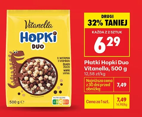 Płatki Hopki Duo promocja w Biedronka