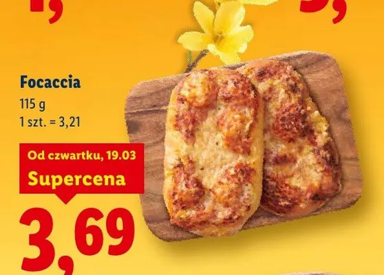 Focaccia promocja w Lidl