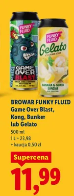 Piwo kraftowe Bunker promocja w Lidl