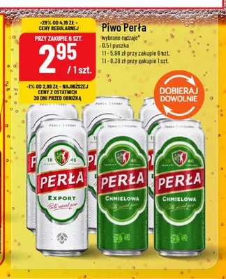 Piwo Perła Chmielowa promocja w POLOmarket