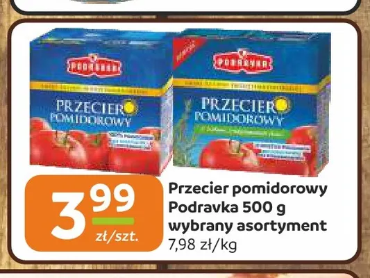 Przecier pomidorowy Podravka promocja w Społem Częstochowa