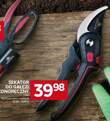 Sekator do gałęzi jednoręczny GERLACH promocja w Stokrotka