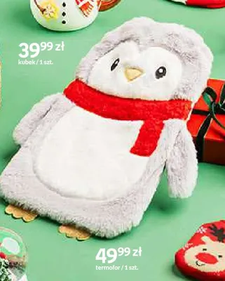 Termofor pingwin Santa's Factory promocja w Empik