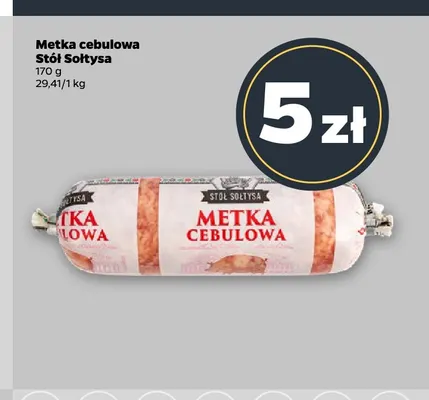 Metka cebulowa Stół Sołtysa promocja w Netto