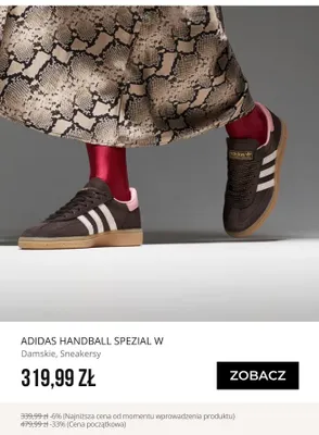 Buty damskie sneakersy Adidas Handball Spezial W promocja w Sizeer