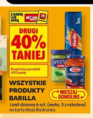 Produkty Barilla promocja w Biedronka