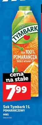 Sok Tymbark pomarańczowy promocja w TOPAZ