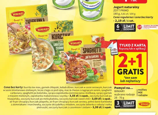 Pomysł na... Kebab Döner Winiary promocja w Intermarche