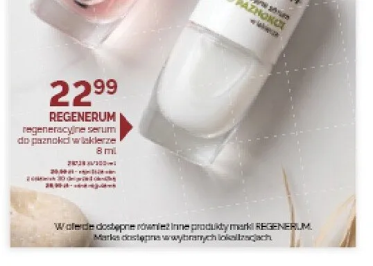 Regeneracyjne serum do paznokci w lakierze Regenerum promocja w Ziko Dermo