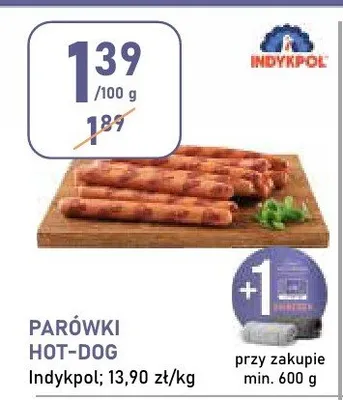 Parówki hot-dog promocja w Stokrotka