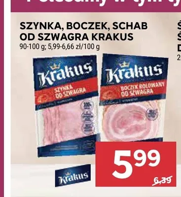 Schab od Szwagra Krakus promocja w Stokrotka