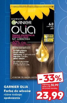 Farba do włosów Garnier Olia promocja w Kaufland