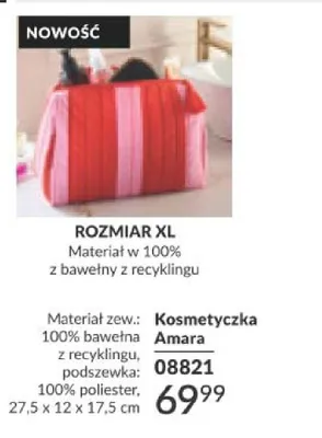 Kosmetyczka Amara rozmiar XL promocja w AVON