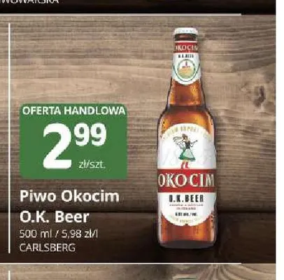 Piwo Okocim O.K. Beer promocja w Marketvita