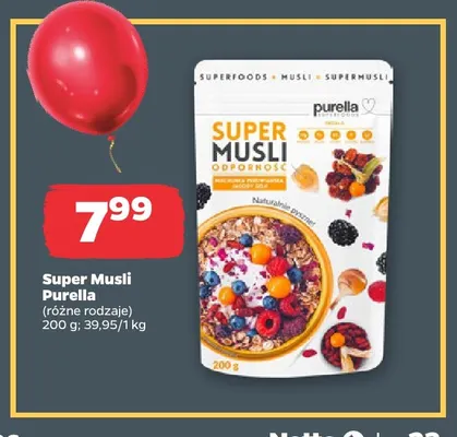 Super Musli Purella promocja w Netto