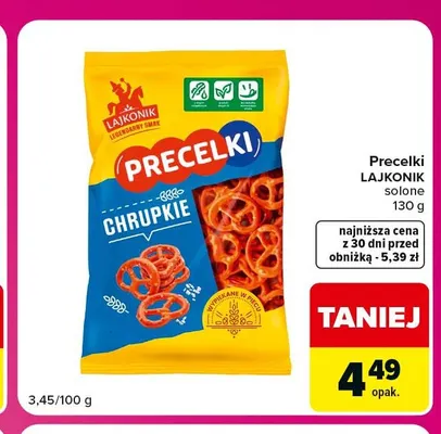 Precelki Lajkonik solone promocja w Carrefour Market