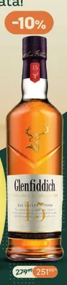 Whisky Glenfiddich 15 YO Single Malt Scotch Whisky promocja w Żabka