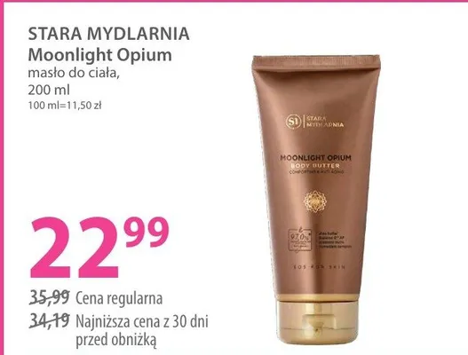 Masło do ciała Moonlight Opium promocja w Hebe