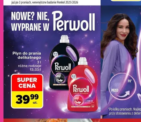 Płyn do prania delikatnego Perwoll promocja w Carrefour