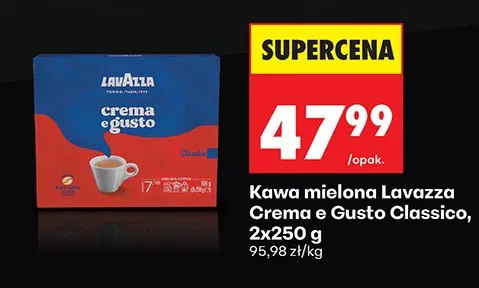 Kawa mielona Crema e Gusto Classico promocja w Biedronka