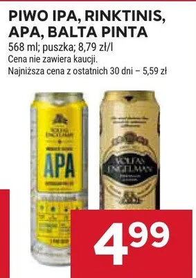 Piwo APA promocja w Stokrotka