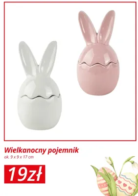 Wielkanocny pojemnik promocja w KiK
